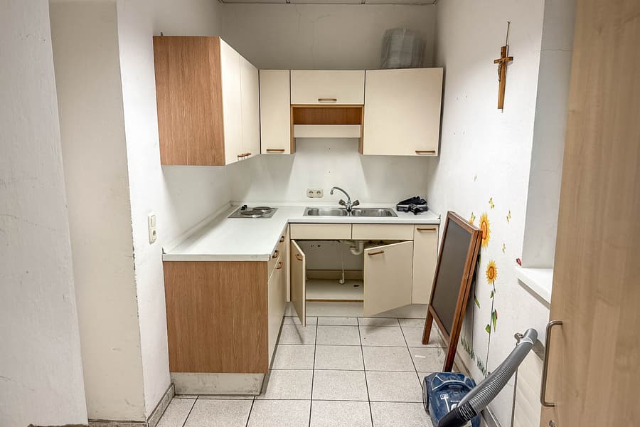 Küchenzeile, L-förmig